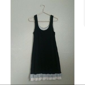 Anthropologie Bailey 44 Jersey Pleated Hem Desss